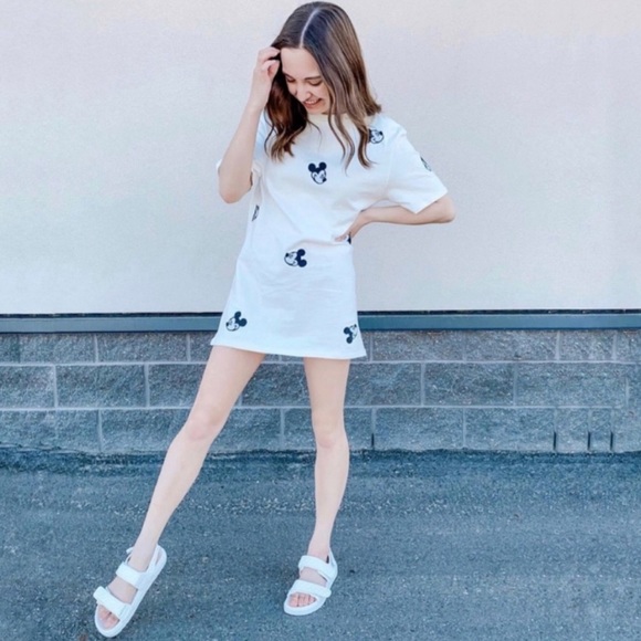 mickey mouse disney dress zara